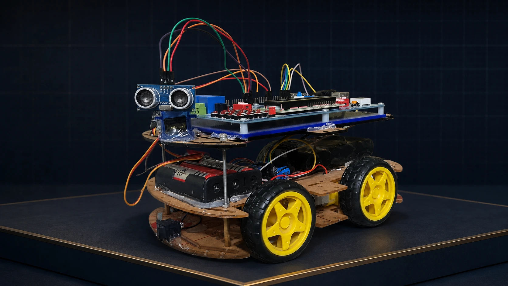 AVR32 Autonomous Car project preview